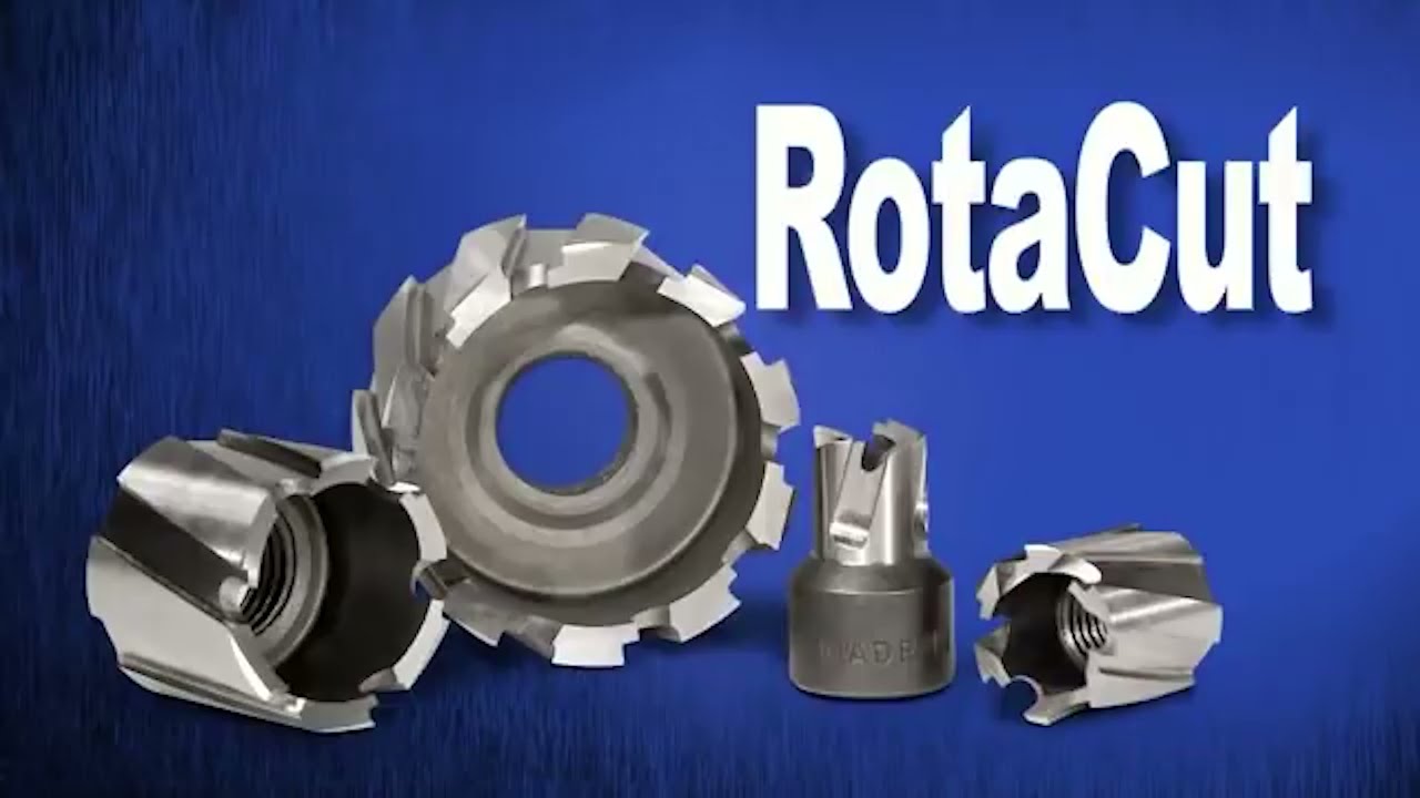 Hougen RotaCut Sheet Metal Hole Cutters - Trick-Tools.com - YouTube