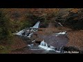 【ドローン空撮映像 4k】雪割渓谷 熊のすべり台　福島県西郷村　drone movie_nishigoumura in japan_november 2021