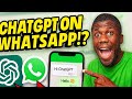 How to Use ChatGPT Directly on WhatsApp (Step-by-Step Guide)