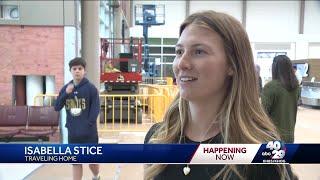 Families reunite at XNA amid flight delays and busy holiday travel