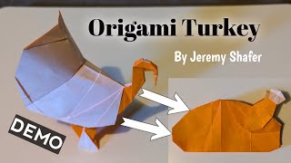 Origami Turkey By Jeremy Shafer  (DEMO)