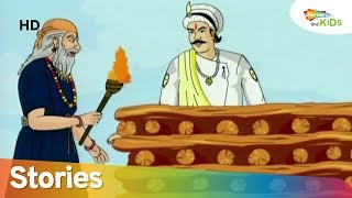 अकबर बीरबल की कहानियाँ – Episode 08 | Akbar Birbal Animated Moral Stories | स्वर्ग की यात्रा
