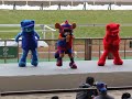 20140211 fc東京フェスティバル2014 ドロンパ＆青赤ベア ダンス