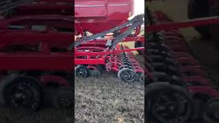 Horsch Avatar and Claas Axion 800