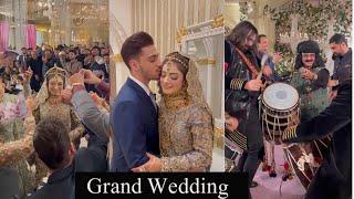 Grand Wedding Maham & Furqan's | Son Of Arif Lohar Bhangra Maham & Furqan's walima