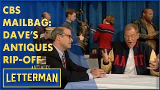 CBS Mailbag: Dave's Antiques Roadshow Rip-Off | Letterman