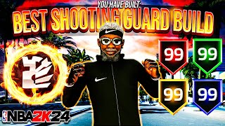 NEW BEST SHOOTING GUARD BUILD FOR PRO AM/REC IN NBA 2K24! BEST 2 GUARD BUILD 2K24 NEXT GEN!