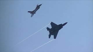 2013.11.24（日） 岐阜基地航空祭 F-2×F-15J / F-4EJ×2 F-15 TACディパーチャー