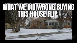 How I Screwed Up Buying This House Flip! Bought 1/7/2020