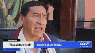 Cajamarca: rondas intervienen a presunto extorsionador