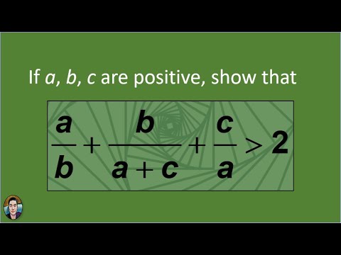 Math Olympiad Problem | AM-GM Inequality: A Simple Example - YouTube