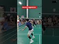 Trick shot badminton #foryou #badminton