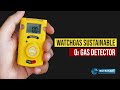 WatchGas PDM+ O2 Single-Gas Detector | Sustainable Oxygen Gas Detector | Range: (0-30%vol) |