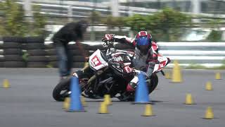 2023 DUNLOP3 [A] H1 Street Triple 旅人 MotoGymkhana