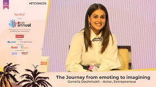 Genelia Deshmukh Latest Interview at ETCIOAC24 | The Journey from Emoting to Imagining