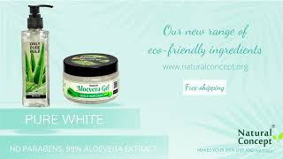 Aloevera gel - Pure white