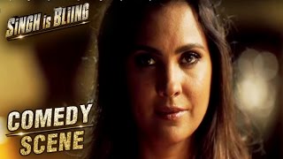 Lara Dutta FUNNY Sleepwalking Comedy Scene | Singh Is Bliing | Akshay Kumar, Amy Jackson | HD