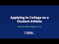 Applying To College As a Student-Athlete