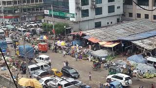 কাওরানবাজার Kawranbazar হয়তো থাকবে না আর কাচা বাজার হয় উচ্ছেদ হবে নয়তো বঙ্গবাজারের মতো আগু------