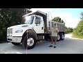 2006 freightliner business class m2 106 dump truck 35k