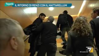 Il ritorno di Renzi con il Mattarellum