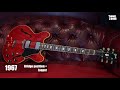 do they sound the same 1967 vs 1969 gibson es 335 tdc vintage guitars tone zone