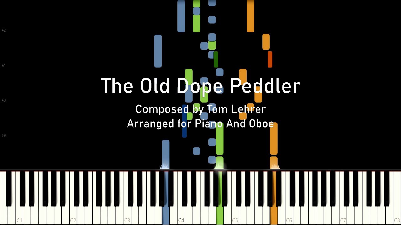 Tom Lehrer - The Old Dope Peddler (Piano And Oboe Duet) - YouTube