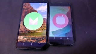 Nexus 4 vs Nexus 6 Android 6.0 Marshmallow Speed Test!