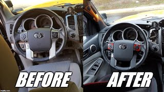 Toyota Tacoma Fun Steering Wheel Paint Job Mod Will Save You $100