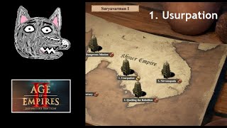 AoE2: DE Campaigns | Suryavarman I | 1. Usurpation