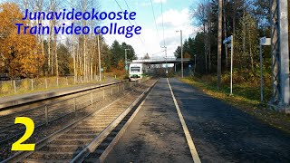 Junavideokooste 2 | Finnish train video collage 2