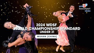 2024 WDSF World Championship Standard Under 21 Semi-final and Final | Wuhan (CHN