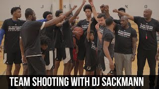 Catch and Shoot Team Workout  | with DJ Sackmann