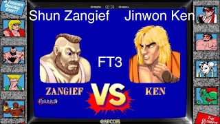 yzkof - [SF2CE] 韩国苏联 (S.Korea Top 4 ZANGIEF Lv.29) vs. 韩国珍元 (S.Korea Top 4 KEN Lv.31) - 12/17/2022