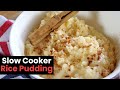 Creamy Slow Cooker Rice Pudding