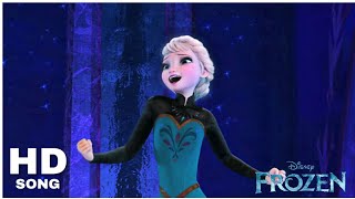 Frozen let it go song | sing along with lyrics