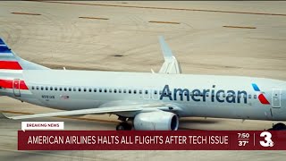 American Airlines grounds all flights on Christmas Eve