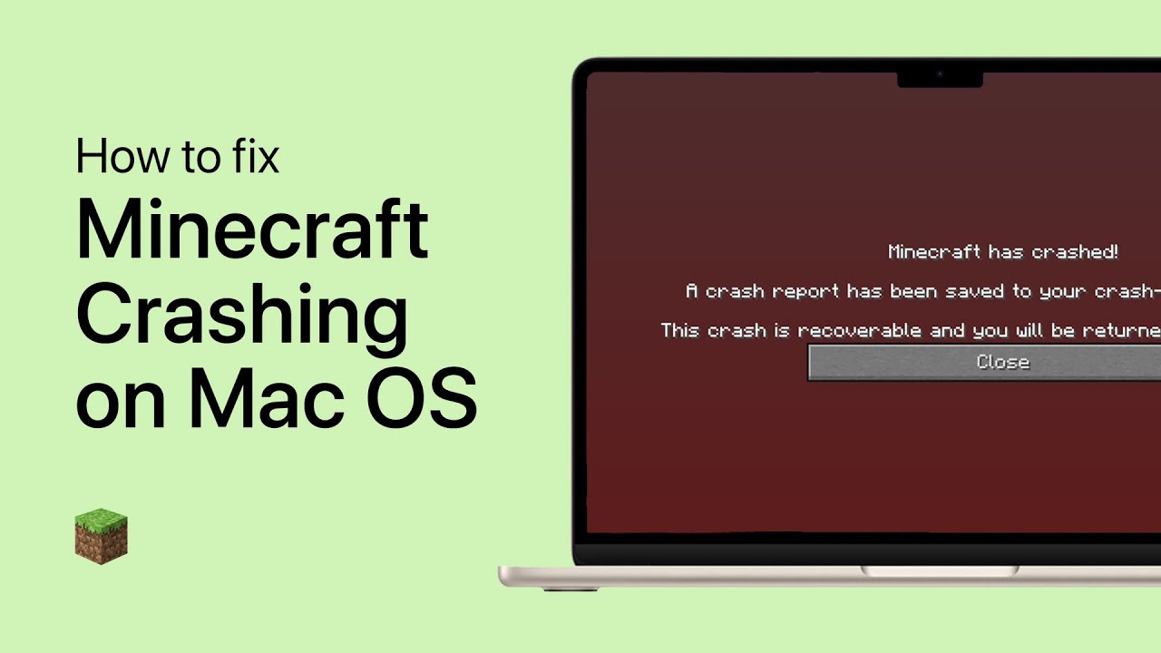 How To Fix Minecraft Crashing On Mac OS - YouTube