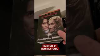 HORROR 4K BLU RAY MOVIE HAUL!! #shorts #movie #horror #bluray #haul