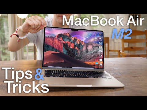 How to use M2 MacBook Air Tips/Tricks!