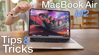 How to use M2 MacBook Air + Tips/Tricks!