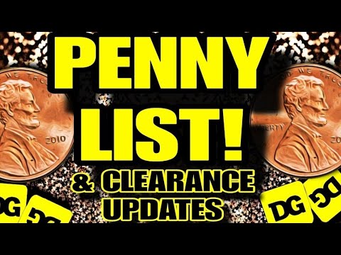 Dollar General Penny Shopping List Weekly Clearance Updates March 12