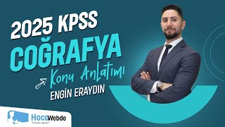 59) KPSS 2025 COĞRAFYA ENGİN ERAYDIN TÜRKİYE'NİN EKONOMİK COĞRAFYASI - 17