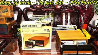 HỘP BẢO QUẢN 3 TRONG 1| ĐĨA CD - BĂNG VH - BĂNG CASSETTE| MỚI CHƯA QUA SỬ DỤNG - CHI TIẾT XEM VIDEO