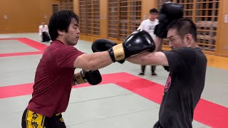 Muay Thai Striking | Legendary man vs. Muay Thai Accounter | Saito Kaikan 2024