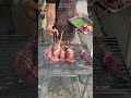 Filipino street food, grilled stuffed squid