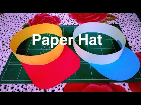 How to make paper hat / DIY How to make paper hat / DIY