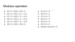 Modulus Operator [Mastering 4 critical SKILLS using Python]