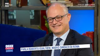 Roberto Gualtieri, nuovo sindaco di Roma - Oggi è un altro giorno 19/10/2021