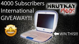 [ENDED] My 4K Subs Indigo iBook G3 Clamshell Giveaway!